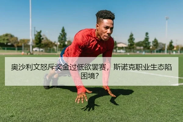 奥沙利文怒斥奖金过低欲罢赛，斯诺克职业生态陷困境？